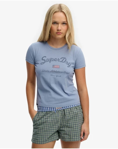 Superdry - Athletic Essential Fitted Graphic Tee