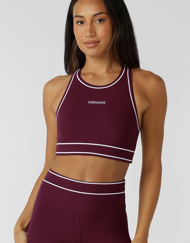Lorna Jane - All Star Luxe Rib Sports Bra
