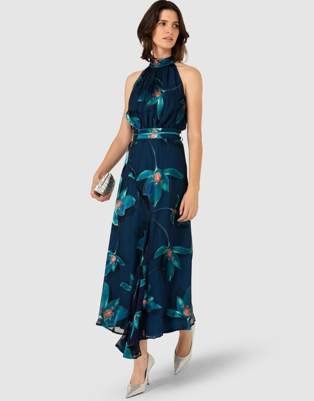 SACHA DRAKE - Topaz Testimony Midi Dress