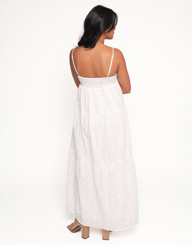 Petal & Pup - Kendal Maxi Dress - White