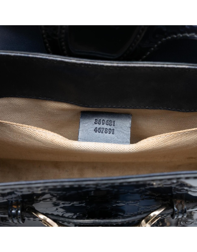 Pre-Loved by Azura Reborn - Pre-Loved Small Guccissima Patent Emily Shoulder Bag