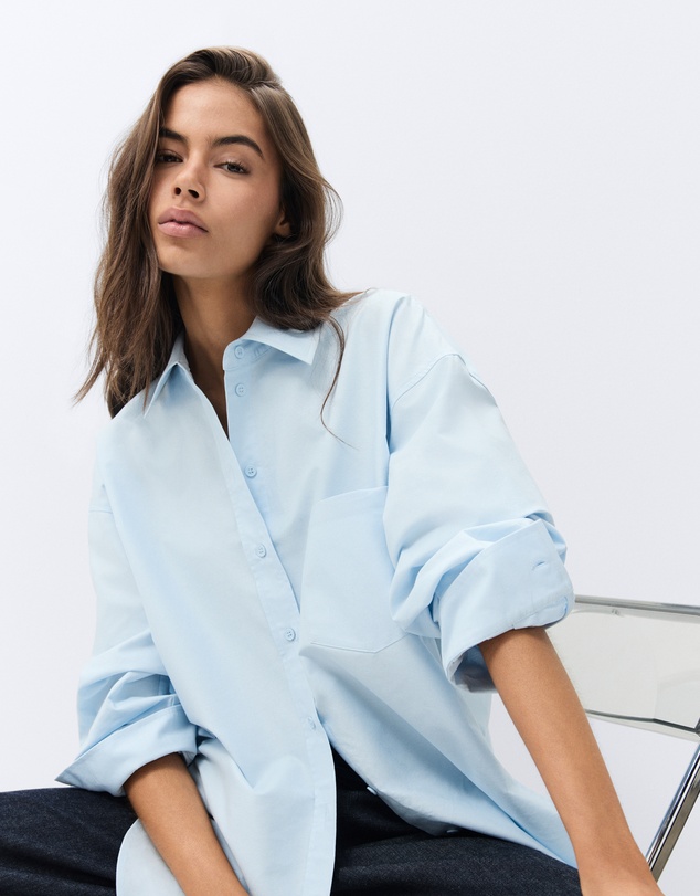 UNISON - Oversized Oxford Shirt