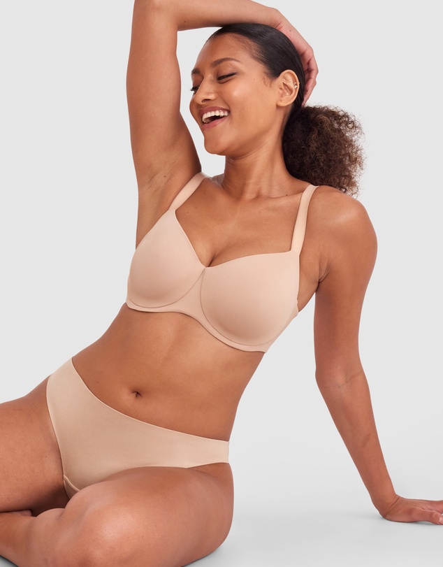 Bras N Things - Sapphire Smooth Full Coverage Bra - Nude 2