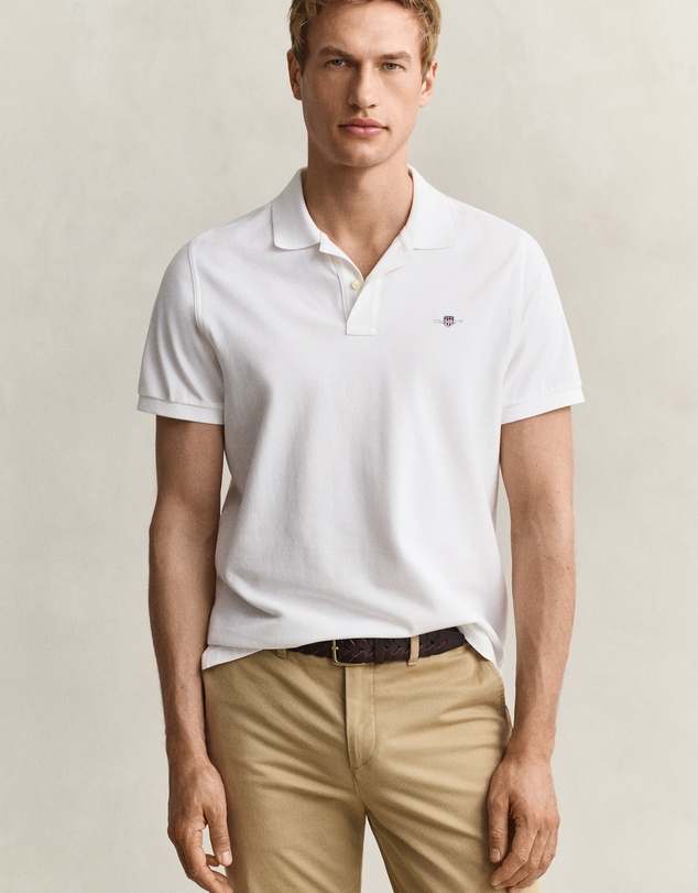 Gant - Regular Fit Shield Piqué Polo Shirt