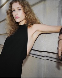 M.N.G - Halter-Neck Dress With Open Back