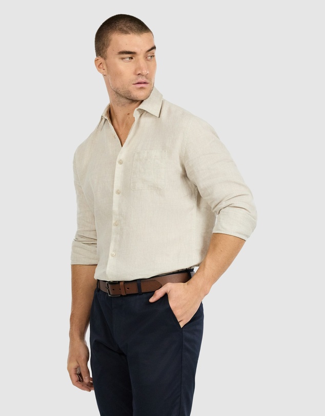 Tarocash - Hamilton Pure Linen Shirt