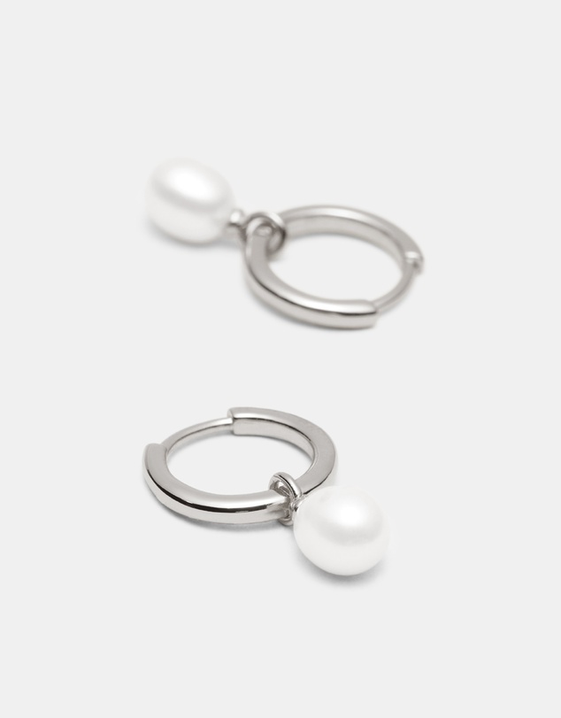 MIMCO - Purete Charm Hoop Earrings