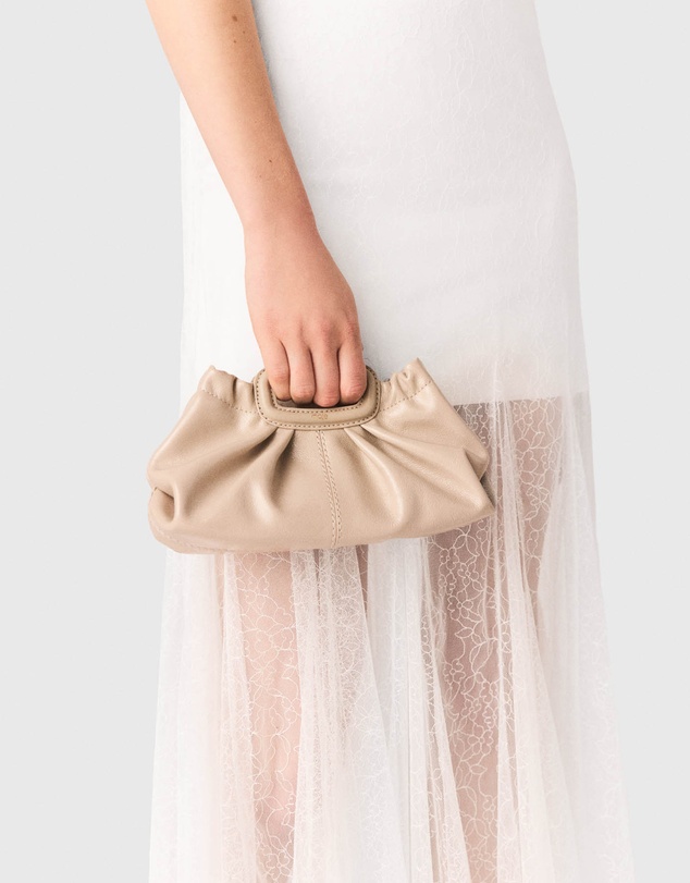 Maje - Mini Clutch Naplack Small Leather Goods