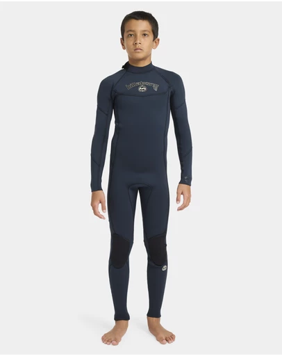 Billabong - Boys 8 to 16 3/2Mm Absolute Back Zip Long Sleeve Fullsuit