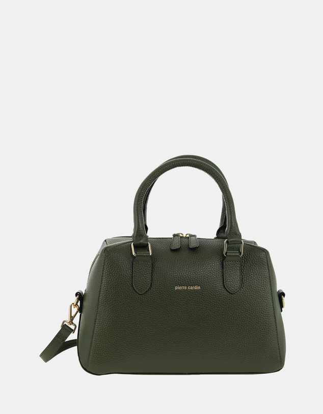 Pierre Cardin - Pierre Cardin Genuine Leather Tote Crossbody Bag