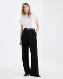 M.N.G - Short-Sleeved Cotton T-Shirt