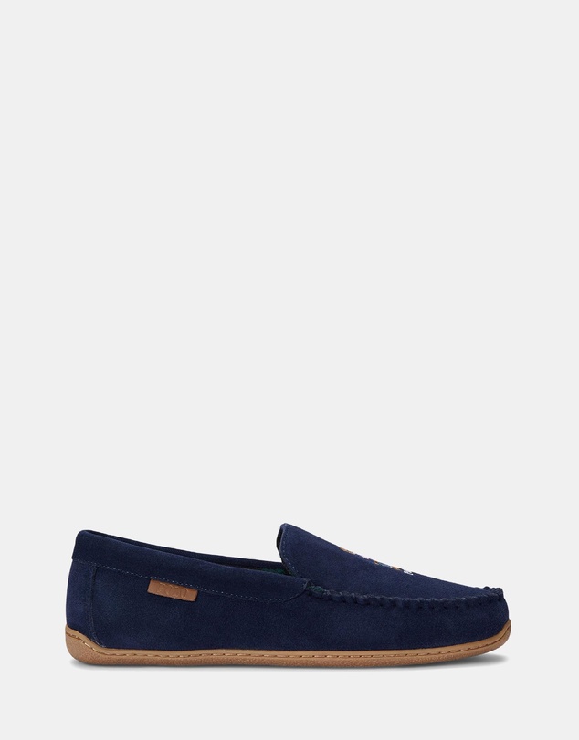Polo Ralph Lauren - Brenan Polo Bear Suede Slippers