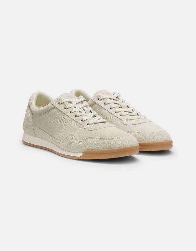 BOSS - Nitan Low Profile Suede Trainers