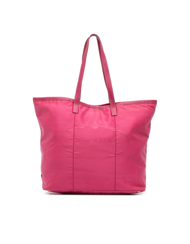 Pre-Loved by Azura Reborn - Pre-Loved Tessuto Canapa Logo Tote
