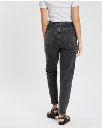 TOPSHOP - Washed Mom Jeans