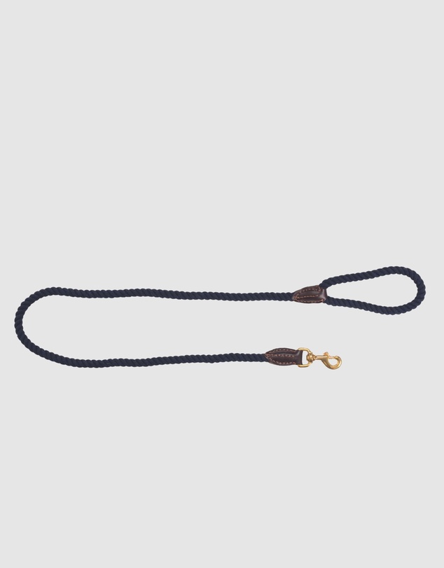 Mog & Bone - Classic Rope Lead (1.2m) - Navy