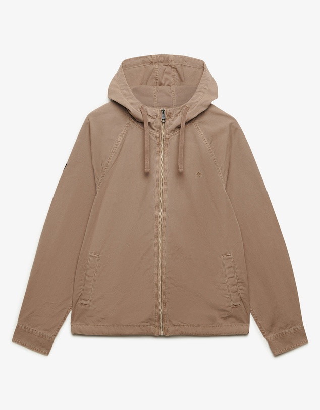 Superdry - Hooded Washed Twill Jacket
