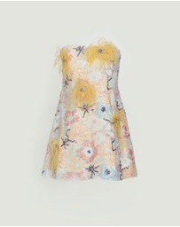 JUSTIN TONG - Jessica Strapless Mini Dress