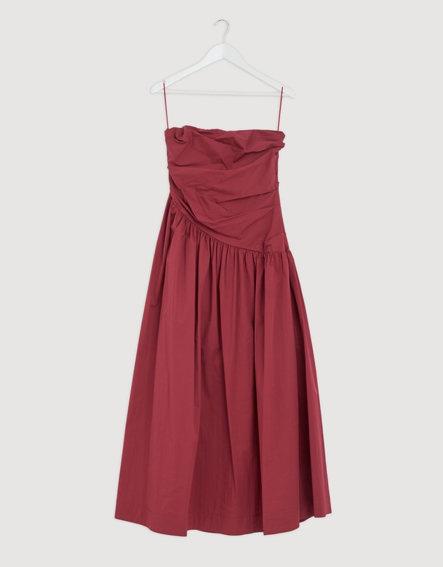 Revibe - Repaired AERE Kiera Strapless Midi Dress - AU 14
