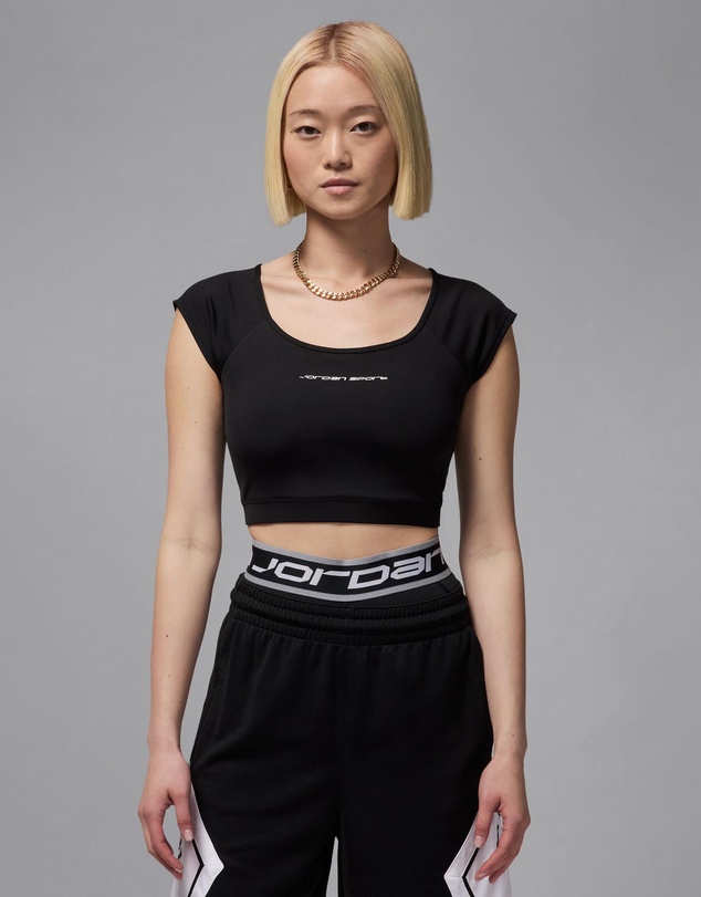 Nike - Jordan Sport SS Knit Crop Top