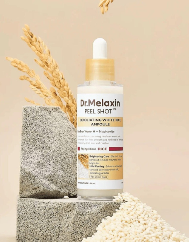 Dr Melaxin - Peel Shot Exfoliating White Rice Ampoule 80ml