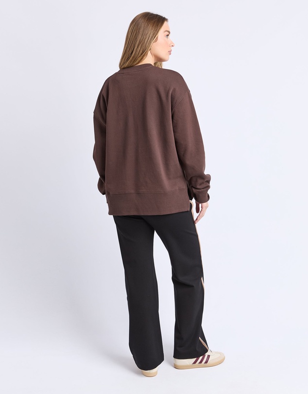 Foxwood - Avalanche Oversized Crew Coffee
