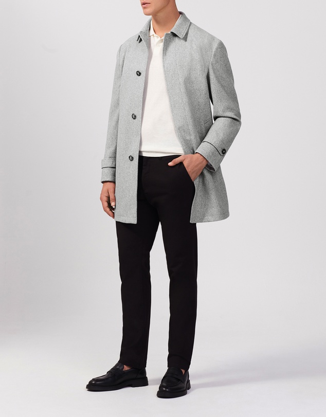 Van Heusen - Melton 4 Button Coat
