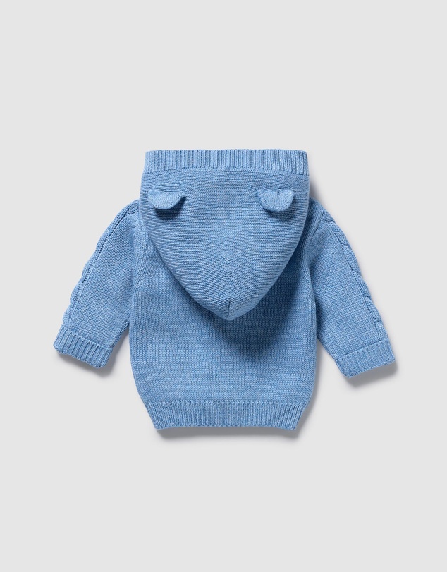 Wilson & Frenchy - Organic Knitted Cable Jacket - Babies