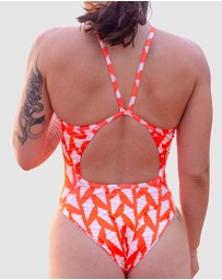 Salty Johnson - Sea Shells Thin Strap One Piece