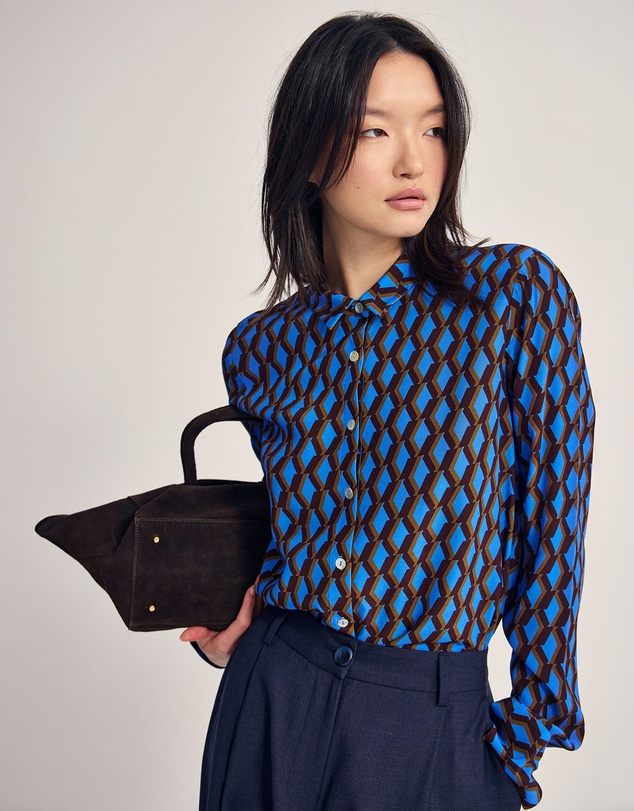 Oxford - Poppy Printed Shirt