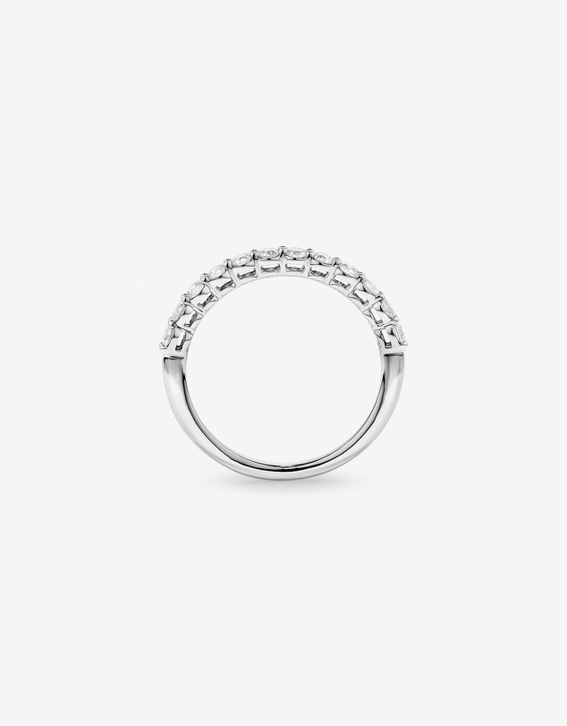 Michael Hill - 0.60 Carat TW Claw Set Round Brilliant Laboratory-Grown Diamond Wedding Ring in 14kt White Gold
