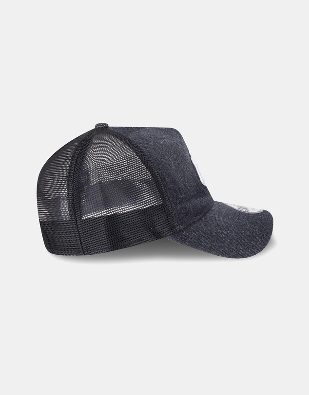 New Era - Washed Denim 9FORTY A-Frame Trucker New York Yankees Cap