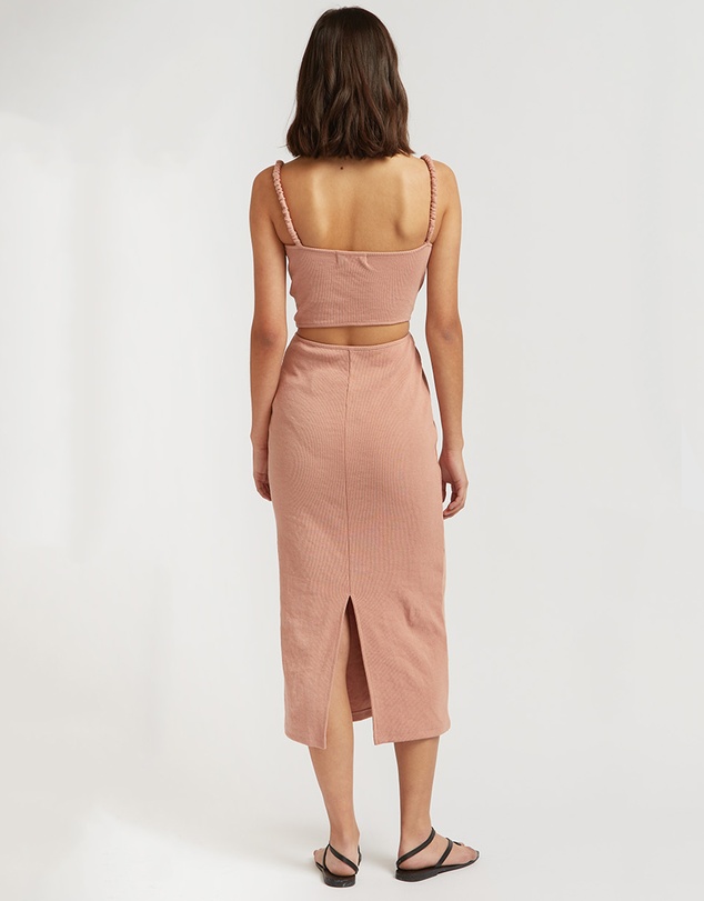 FRIEND of AUDREY - Jules Cotton Cut-Out Dress