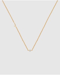 YCL  - Petite Initial Necklace J