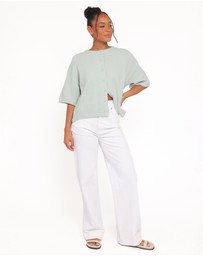Petal & Pup - Lilith Knit Top - Sage
