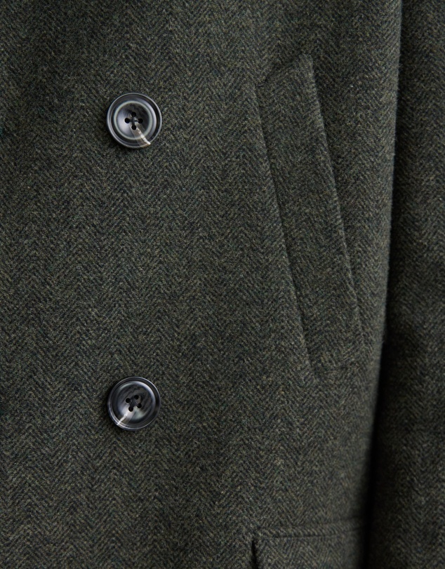 Oxford - Mason Herringbone Wool Coat