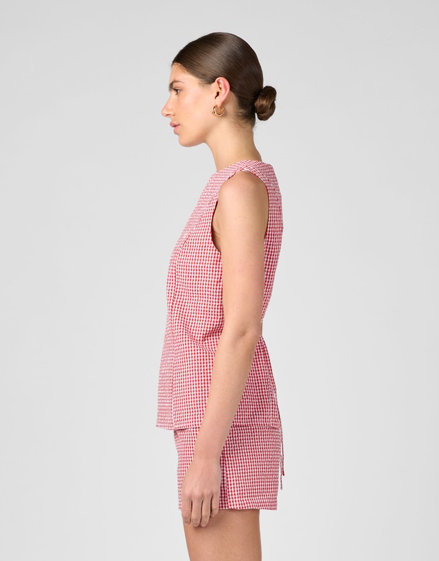MVN - Gingham Top