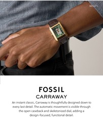 Fossil - Carraway Brown Analogue Watch