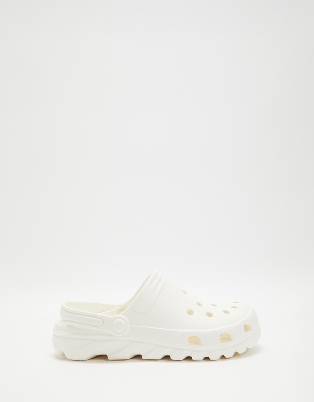 Holster - Sundrifter EVA Clog Sandals - White - Unisex