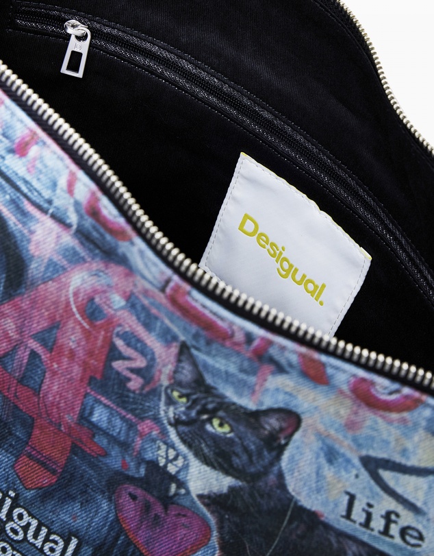 Desigual - Large graffiti bag