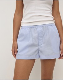 Assembly Label - Havana Stripe Poplin Shorts