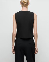 M.N.G - Suit Waistcoat With Buttons