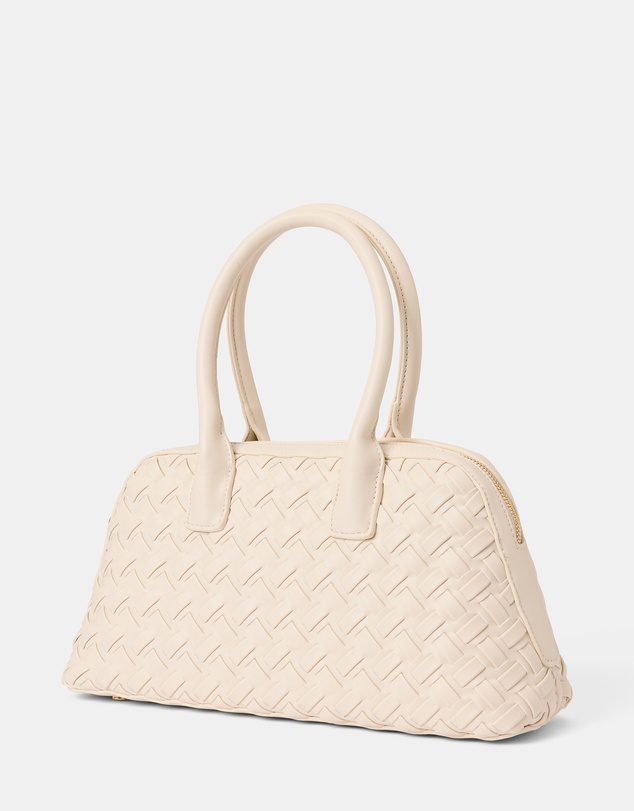 Forever New - Kendra Weave Kettle Bag