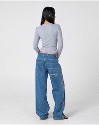 Rusty - Flip Mommy Low Rise Baggy Jean