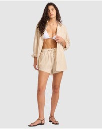 Seafolly - Wear Now Stripe Oversized Shirt