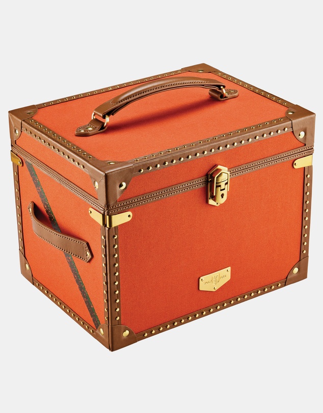 Wolf - Wolf Ida Trunk Jewellery Box Orange
