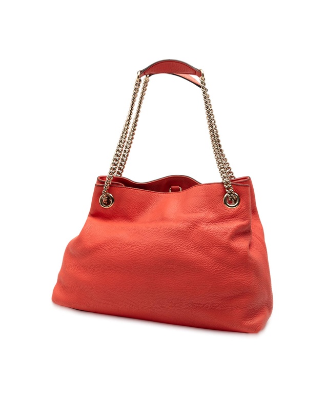 Pre-Loved by Azura Reborn - Pre-Loved Medium Leather Soho Chain Tote