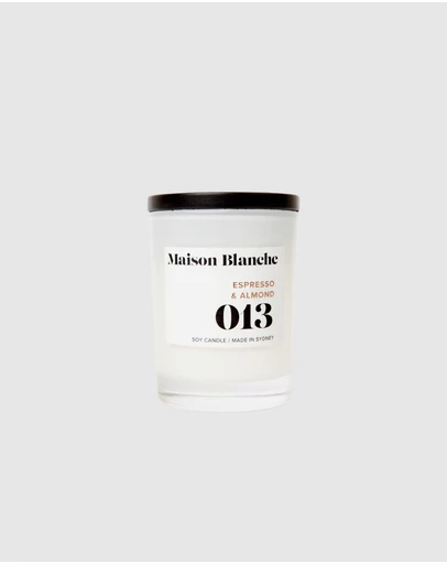 Maison Blanche - 013 Espresso & Almond - Small Candle