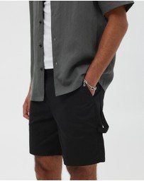 AERE - Herringbone Carpenter Shorts