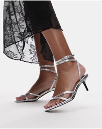 TOPSHOP - Imogen Strappy Mid Heeled Sandals